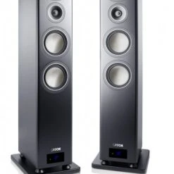 Canton Smart Chrono SL 8 /Paar Standlautsprecher Schwarz Seidenmatt