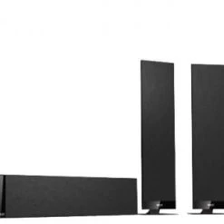 KEF T 305 System 5.1 A/V-Lautsprechersystem Mit Aktiv-Subwoofer Schwarz