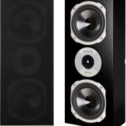 Quadral Signum Phase 2 /Stück On Wall Lautsprecher Schwarz Seidenglanz