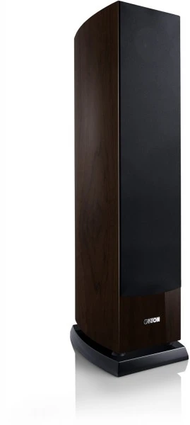 Canton Vento 100 /Stück Stand-Lautsprecher Hochglanz Nussbaum Dunkel 4 Canton Vento 100 /Stück Stand-Lautsprecher Hochglanz Nussbaum Dunkel – Bild 2