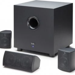 Elac Cinema 5.2 5.1 A/V-Lautsprechersystem Mit Aktiv-Subwoofer Schwarz