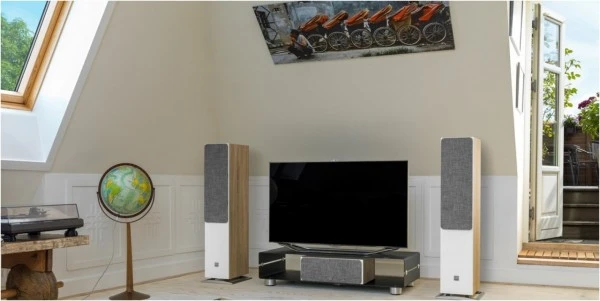 DALI Oberon 7 /Stück Stand-Lautsprecher Eiche Hell 6 DALI Oberon 7 /Stück Stand-Lautsprecher Eiche Hell – Bild 4