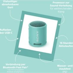Sony SRS-XB13 Bluetooth-Lautsprecher Hellblau -Hama-Shop e9104946 ac38 43e8 b558 cfbcfc68e1c0 600x600