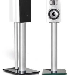 Quadral Chromium Style 2 /Stück Klein-/Regallautsprecher Weiss Hochglanz