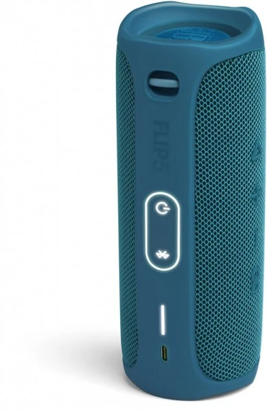 JBL Flip 5 Eco Bluetooth-Lautsprecher Blau 7 JBL Flip 5 Eco Bluetooth-Lautsprecher Blau – Bild 5