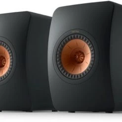 KEF LS50 META /Paar Klein-/Regallautsprecher Carbon Black