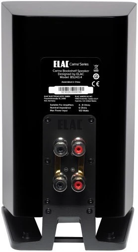 Elac Carina BS 243 /Stück Klein-/Regallautsprecher Schwarz Seidenmatt 5 Elac Carina BS 243 /Stück Klein-/Regallautsprecher Schwarz Seidenmatt – Bild 3