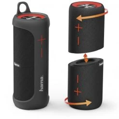 Hama Soundcup-D Aktiver Multimedia-Lautsprecher Schwarz