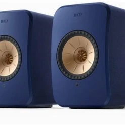 KEF LSX II /Paar Regallautsprecher Cobalt Blau