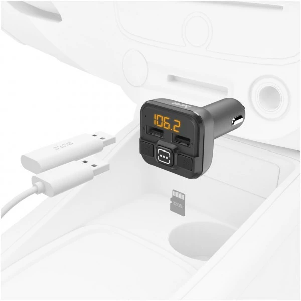 Hama FM-Transmitter Mit Bluetooth 4 Hama FM-Transmitter Mit Bluetooth – Bild 2
